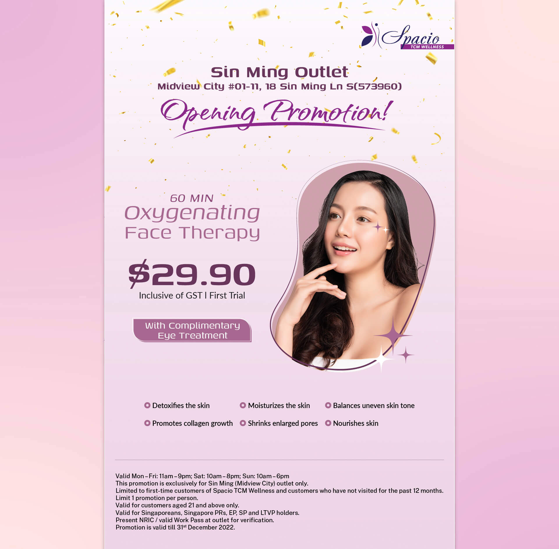 Spacio Sin Ming Outlet Opening Promo
